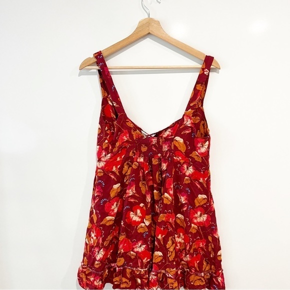 Free People Floral Mini Lattice Lovers Slip Dress - Picture 6 of 11